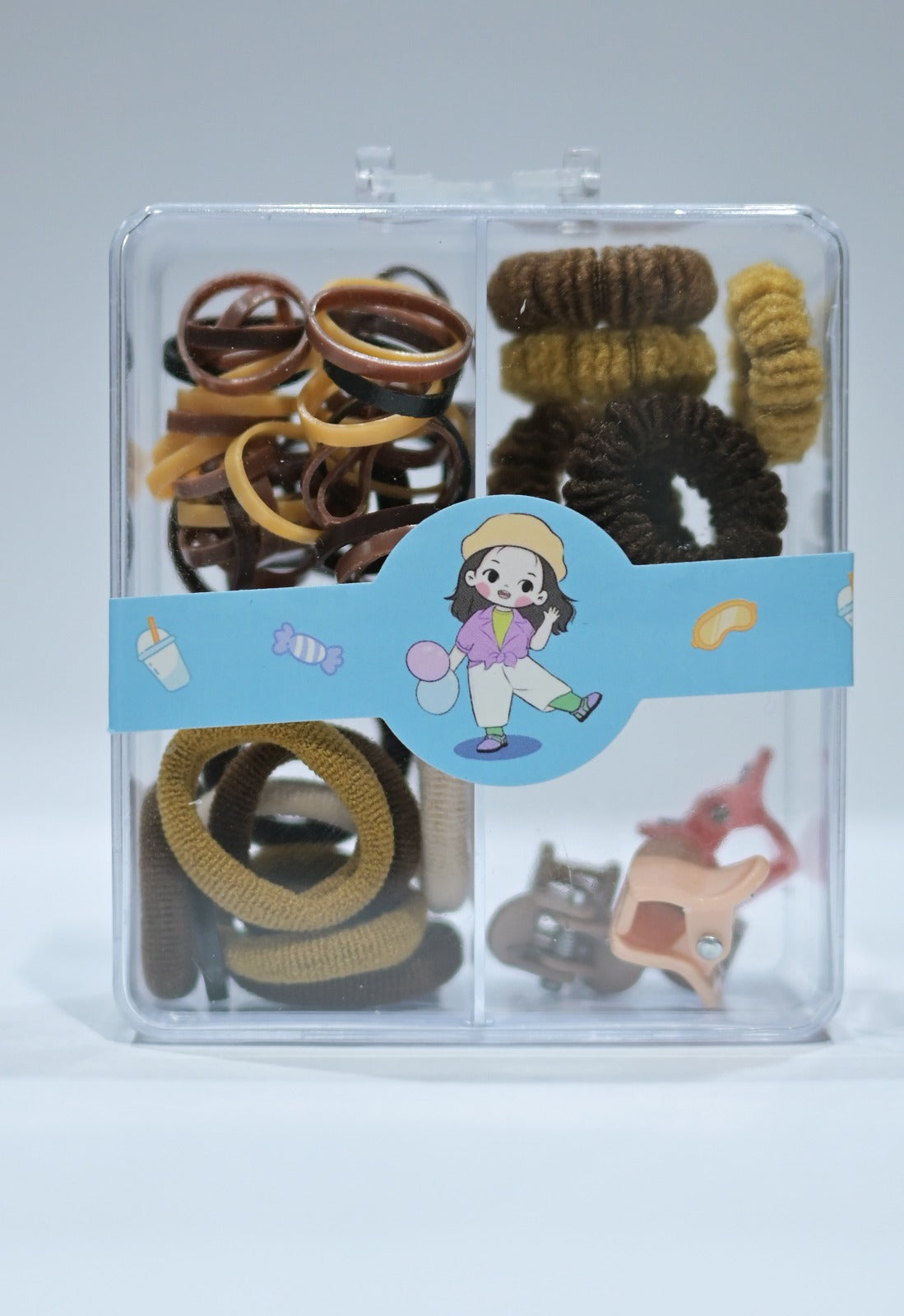 All-in-One Hair Kit – Clips & Bands