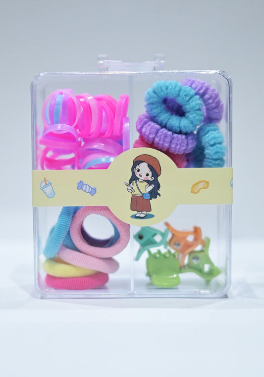 All-in-One Hair Kit – Clips & Bands