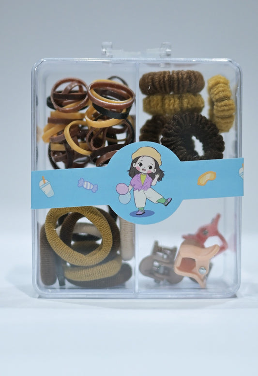 All-in-One Hair Kit – Clips & Bands